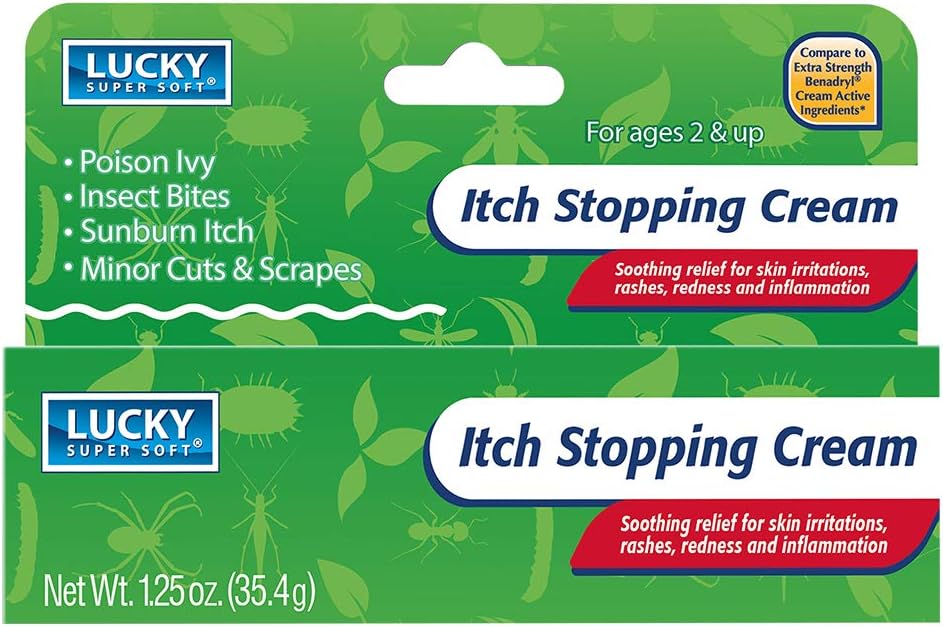Lucky Super Soft Itch Stopping Cream, 1.25 אוונס