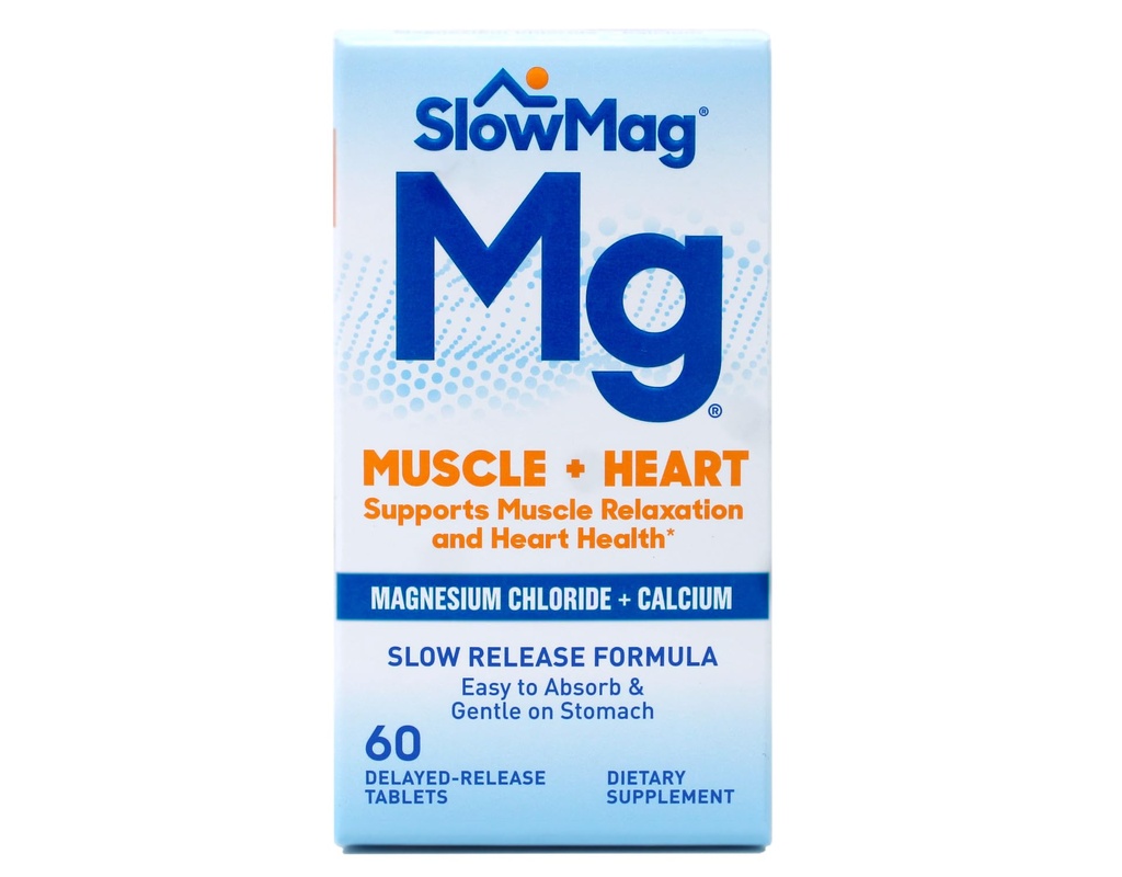 Slow-Magnesium Chloride Plus Calcium טבליות 60