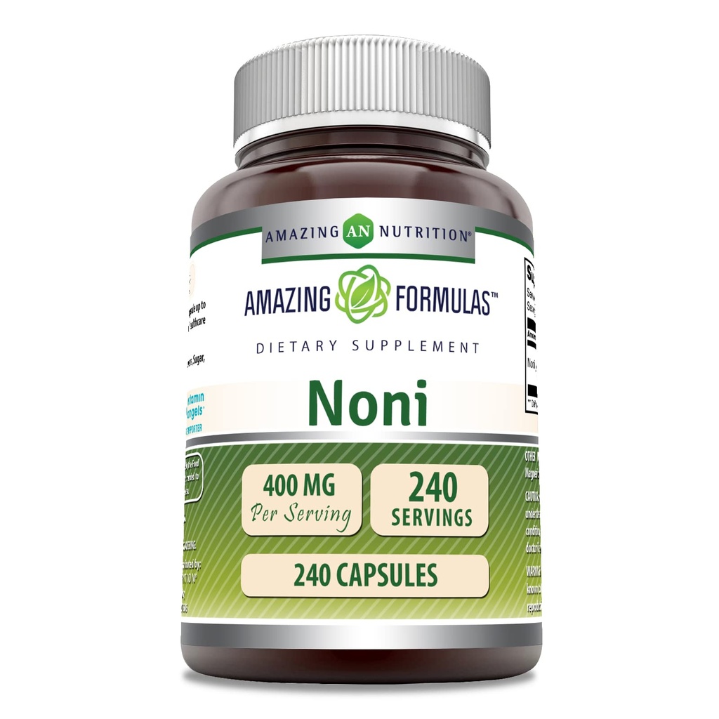 פורמולה מדהימה Noni 400 Mg ל-240 קפסולות