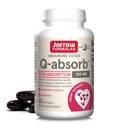 Jarrow Formulas Q-absorb Co-Q10 100 מ"ג - 60 Softgels - תוספת תזונתית - תמיכה אנטיקסידנטית של ייצור האנרגיה Mitochondrial & Cardiovascular Health - עד 60 משרתים