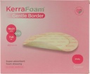 7 " x 8" Oval Gentle Border Foam Dressing for Wound Care (CWWL1135) - מסייעות לרפא על ידי Absorbing ולשמור על Drainage בעוד להיות Gentle על העור המקיף.