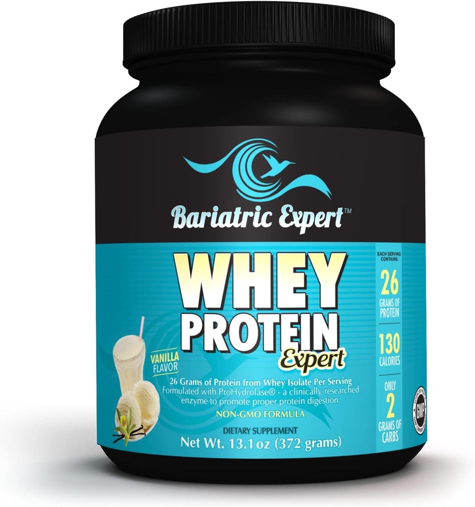 מומחה Bariatric Vanilla Whey 26 Isolate מראש אבקת חלבון /Plus Prohydrolase® עבור חלבונים