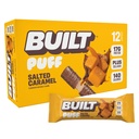 נבנה בר, Puff חלבונים Bars, Salted Karamel Puff, 17g חלבונים חטיפים, On-The-Go Bars, רק 140 קלוריות, 6g סוכר, Collagen, Gluten Free, 12 Count