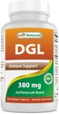 Best Naturals DGL Chewable 380 מ"ג 180 טבליות