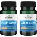 Swanson Lutein Esters - כולל Lutemax 6 מ"ג 100 Sgels (2 Pack)