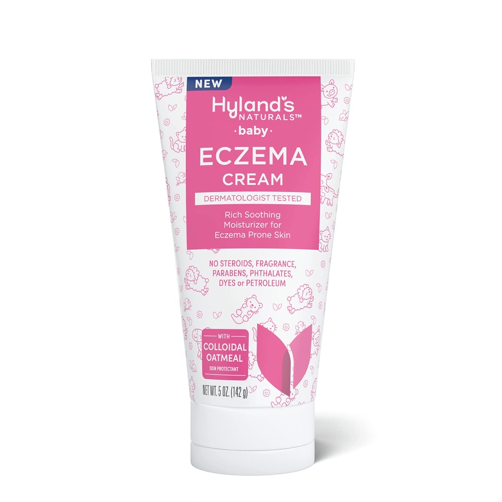 Baby Eczema Cream, Rich Soothing Moisturizer for Eczema Prone Skin, with Colloidal Oatmeal, 5 אונקיה