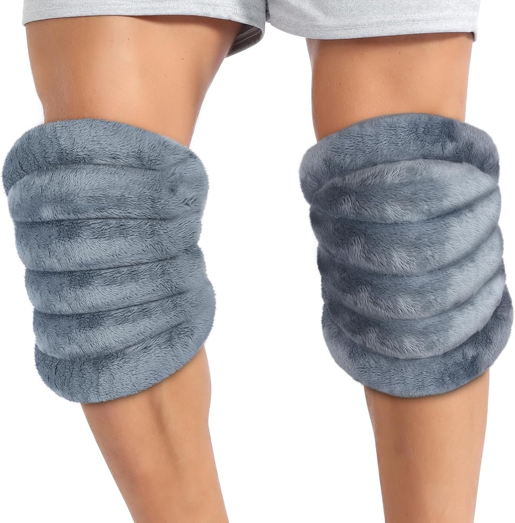 Atsuwell Heating Pad for Knees, Microwavable heated Knee Wrap for Elbow, Cramps, השרירים, Joint, Knee Heating Pad Microwavable Warm Compression, 2 Packs