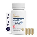 XtendLife ו-QFlow Nitric Oxide Booster - עבור Circulation, Blood Flow, Heart & שריר תמיכה - עם Red Spinach Extract & Age Garlic - 1 חודש אספקה (90 ספיר)
