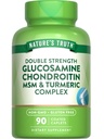 האמת של Nature's Truth Glucosamine Chondroitin MSM Complex | 90 Caplets | with Turmeric