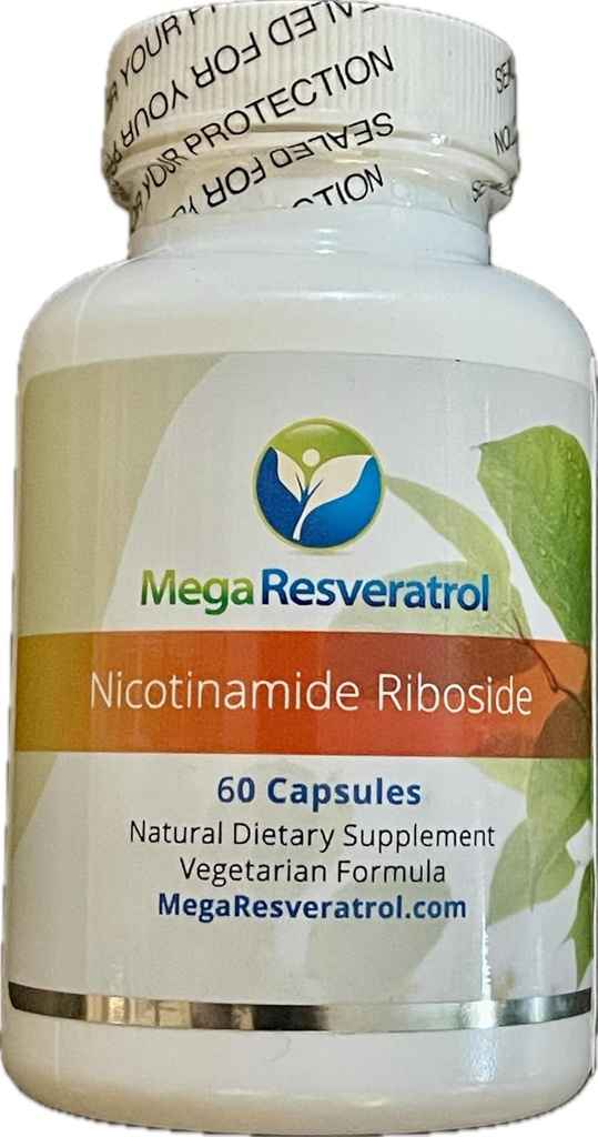 Mega Resveratrol Nicotinamide Riboside (NR). 99% סטנדרטי Micronized Crystallized NR, 60 Veggie Caps, 250 מ"ג לקפסולה. תשלום מוסמך. לא חומרים "לא פעילים" רעילים. Keto, טבעוני, non-GMO.