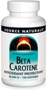 מקור Naturals Beta Carotene 25000 iu Antioxidant Protection - שהועבר על ידי הגוף לוויטמין A - 100 Softgels