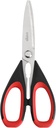 LIVO Kitchen Scissors Heavy Duty, 8.5 אינץ ' Dishwasher בטוח Ultra Sharp Premium כבד מטבח Shears, Multi Purpose Cooking Scisors Stainless Steel