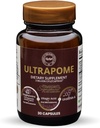 Rawleigh Ultrapome: 30 קפסולות צמחוניות, Pomegranates + Live Cultures / Microbiome, אלהgitannins, Urolithin A Supplement, Health Complex for Mitochondrial Health, Mitophagy, תמיכה באנרגיה