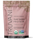 Truvani Vegan Pea אבקת חלבון; Vanilla Chai | 20g אורגני צמחי מבוסס חלבון | 20 משרתות | Keto | Gluten & Milk Free | Low Carb | לא תוספת סוכר