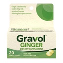 גרוול ג'ינג'ר טבליות עבור Upset Stomach ו Nausea, 20ct