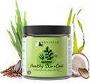 kin +kind אורגני Multivitamin עבור כלבים וחתולים - תוספי מזון עבור עור בריא וקואט - בטוח, טבעי פורמולה עם חיטה, Kelp, Seaweed וקוקוס - מיוצר בארה"ב - 4 oz (Medium)