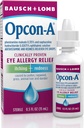Allergy Eye טיפות על ידי Bausch & Lomb, עבור Itch & Redness הקלה, 15 mL