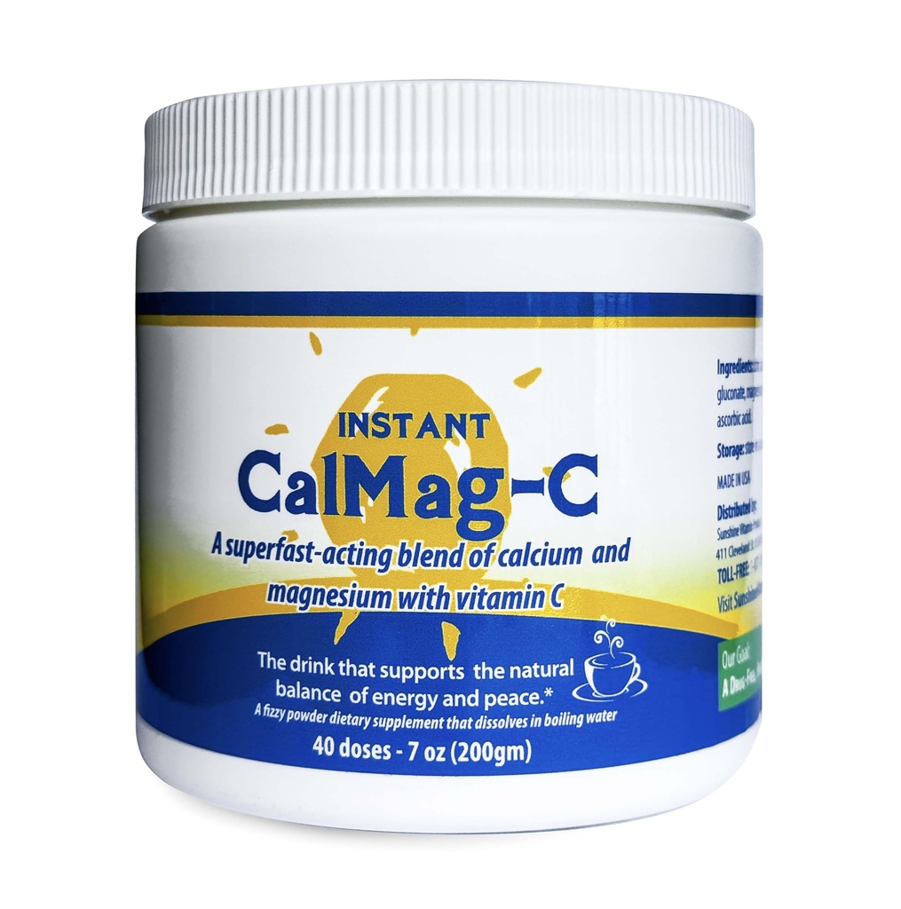 מיידית Cal Mag C – Fast-Acting, Absorbable Calcium, Magnesium ווויטמין C - Replenishes Calcium & Magnesium, Enhances Body Function & Helps Prevent Depletions - שיפור שינה