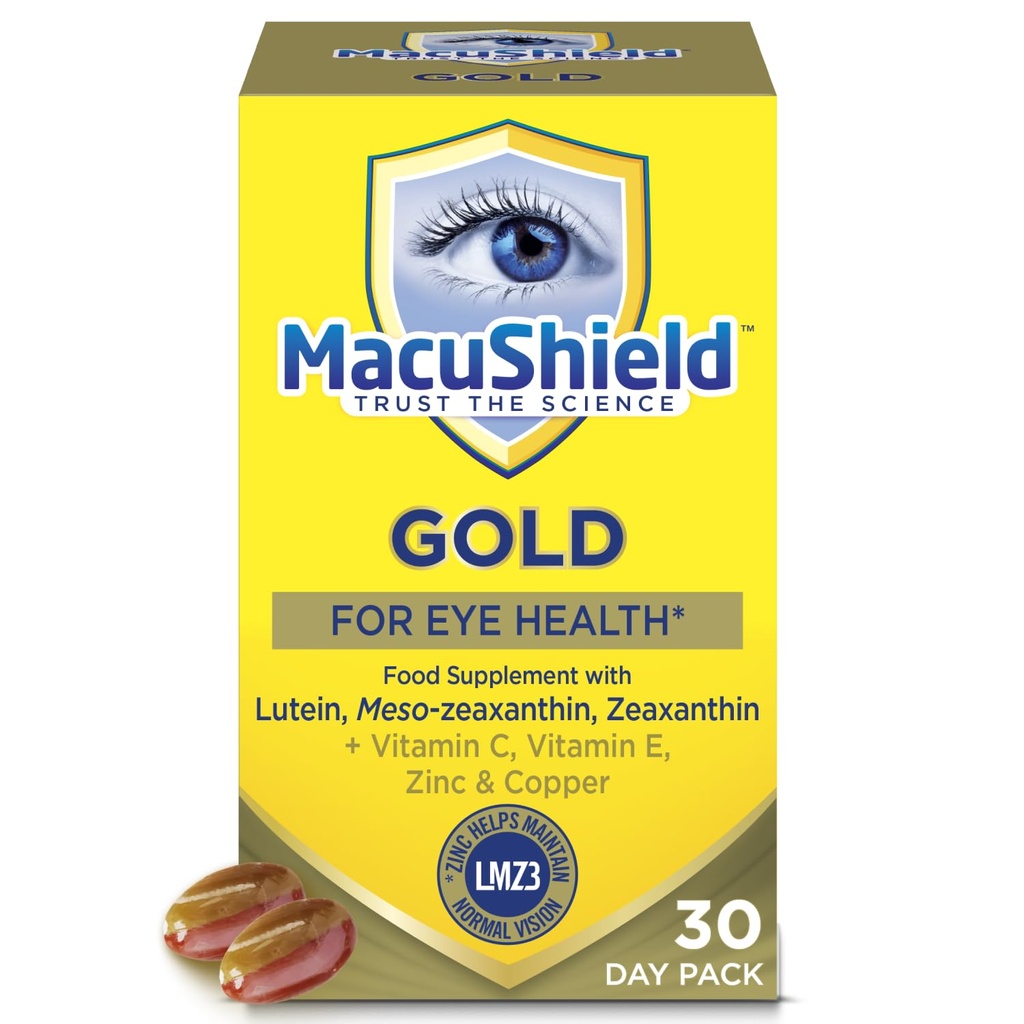 Macu Shield Gold Food - חבילת 90 קפסולות