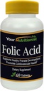 Folic Acid - 60 טבליות - 60 ימים
