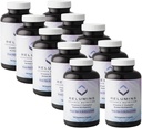תוספי ויטמין C מתקדמים עם Rose HIPS - 1000 מ"ג של ויטמין C, Immune Support & Collagen הפקה, המיוצר בארה"ב - 180 קפסולות x 10 בקבוקים