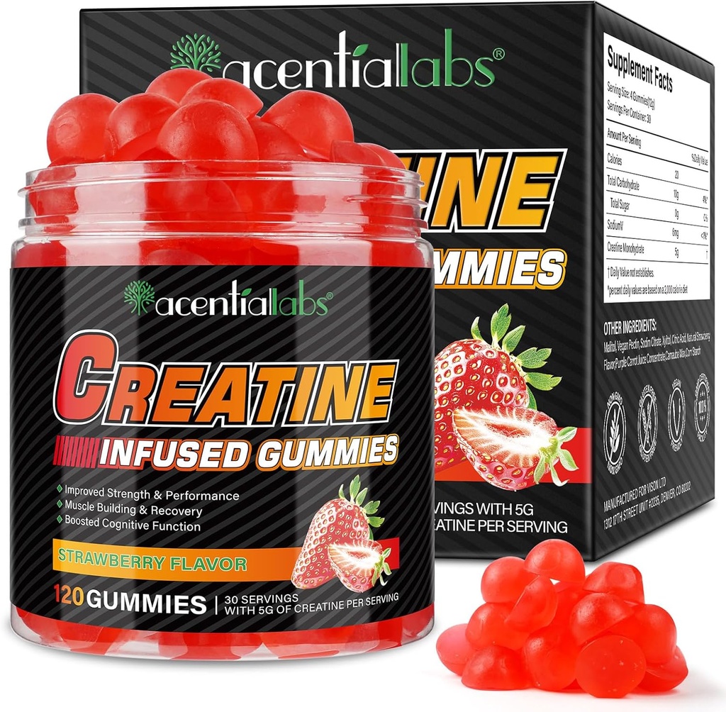 Creatine Monohydrate חניכיים Creatine Monohydrate לשרת chwable Creatine עבור שריר בונה, אנרגיה Boost, 120 חניכיים