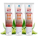 ד"ר Robaina DMSO HOT Roll-On - 99.9% Pure פרמצבטית טהורה | Multi-Ball Applicator for Targeted Heat | Zechstein Magnesium, MSM, Arnica, Aloe Vera, ויטמין E - 4 oz | Made in USA