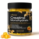 Creatine Monohydrate 5000 מ"ג חניכיים - עם L-Taurine Betaine Betaine Anhydrous Alpha-GPC BCAA 2:1 - סוכר ללא גלוטן חינם חינם לגברים