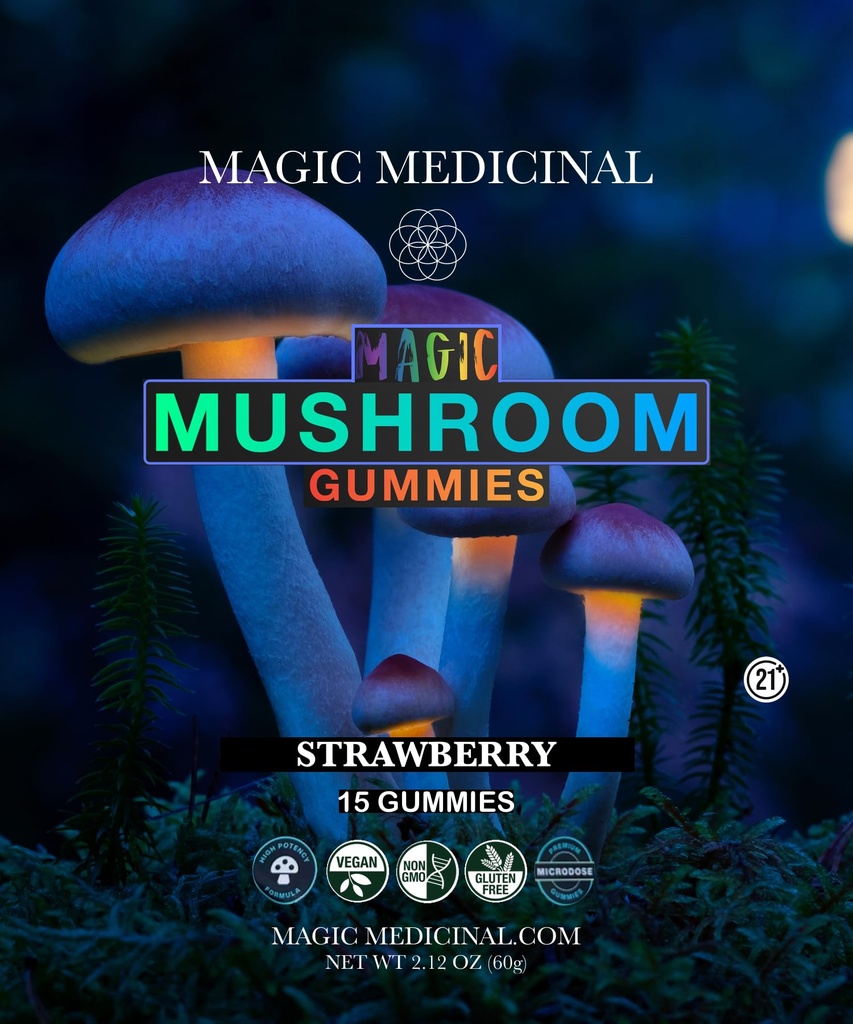 Magic מדיצ'לי Mushroom Gummies