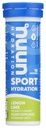 Nuun Active: Lemon+Lime Electrolyte Enhanced drink Tablets(6-Pack של 10 טבליות)