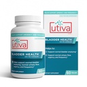 Szio+ Utiva Bladder Health - תוספת שליטה עבור Overactive Bladder ו נמוך Urinary Tract Health - פרובאנס קליני להפחית תדירות ו Urgency - 60 קפסולות