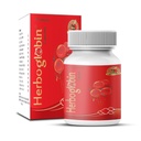 Herboglobin קפסולת Herbal Remedy עבור Iron Deficiency Anemia 4 Packs של 50 קפסולות