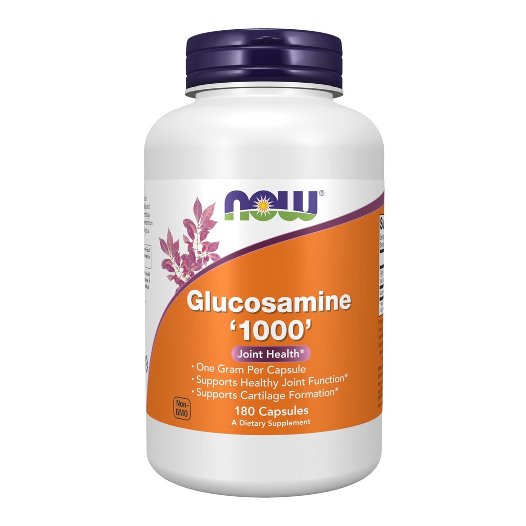 עכשיו תוספי מזון, Glucosamine '1000', עם UL Dietary תוספת הסמכה, 1 g Per קפסולה, 180 ואג קפסולות