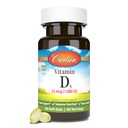 קרלסון - ויטמין D3, 1000 IU (25 mcg), בריאות העצם, בריאות השרירים, כולסטרול, כולסטרול, תוספי ויטמין D, ויטמין D3 Soft Gels, 60 Softgels