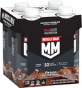 חלב שרירים Pro סדרה חלבון Shake, Knockout שוקולד, 4 Count