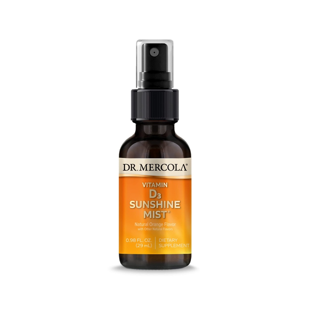 ד"ר מריקול ויטמין D3 Sunshine Mist - תומך Immune & Joint Health - 5000 IU לשרת - non-GMO, Gluten-Free & Soy-Free - 0.98 fl oz (38s)