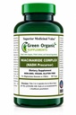 תוספי מזון אורגני ירוק Niacinamide, Niacin, NAD, NADH, גבוה Absorbable, non-GMO, Gluten-Free (Single)