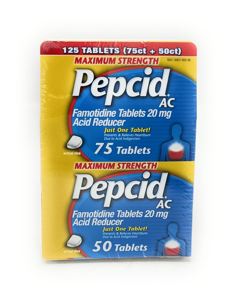 Pcid AC Acid מפחית כוח מקסימלי - 125 טבליות