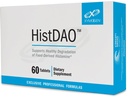 XYMOGen HistDAO - DAO Enzyme תוסף לתמיכה בהורדת מזון בריא של Histamine - Diamine Oxidase לבריאות העיכול 20,000 HDU Per משרת (60 טבליות)