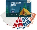 באג Bite Itch Relief Patch לילדים (64 Count),Road Travel Essentials for Kids,Natural Ingredients