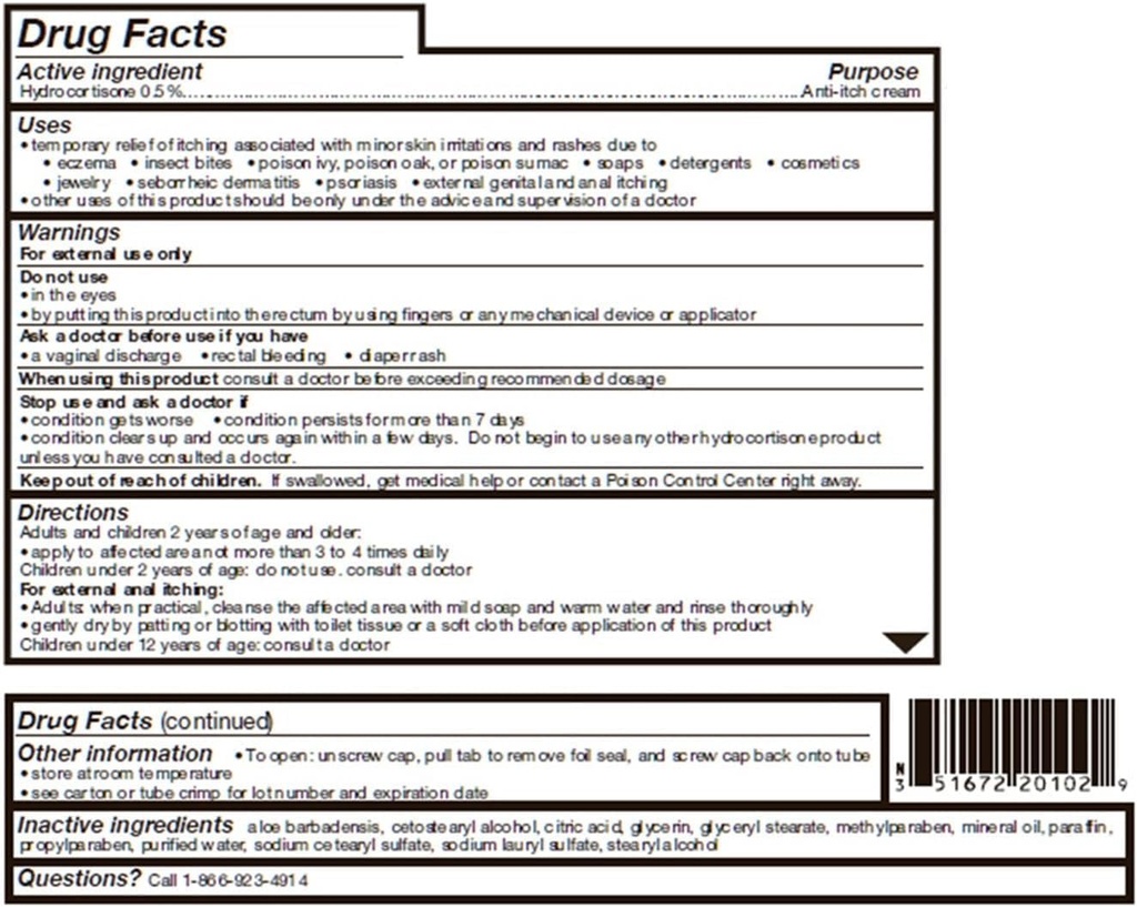 Taro hydrocortisone Cream עם Aloe for Sensitive Skin, 1 oz כל אחד (Pack of 4)