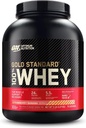 אופטימוס תזונה זהב סטנדרטי 100% אבקת חלבון Whey, בננות סטרוברי, 5 פאונד (Packaging May Vary)