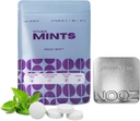 NOOZ ויטמין Mints - Immunity & Vitality - מרעננים Mint Flavor | סוכר חינם, Vitality-Boosting תוספים עבור Fatigue Reduction & Wellness - Non-GMO, 150 Mints Refill Bag Bag