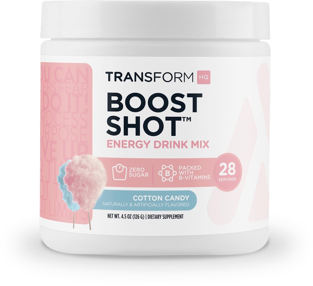 TransformHQ Boost Shot (28 משרתים, כותנה ממתקים)