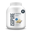Isopure Zero Carb 100% Pure Whey Isolate אבקת חלבון, Lactose חינם, Gluten חינם, עם ויטמינים, Creamy Vanilla, 25g חלבון Per לשרת, 4.5 Lbs, 66 משרתים (Packaging May Vary)