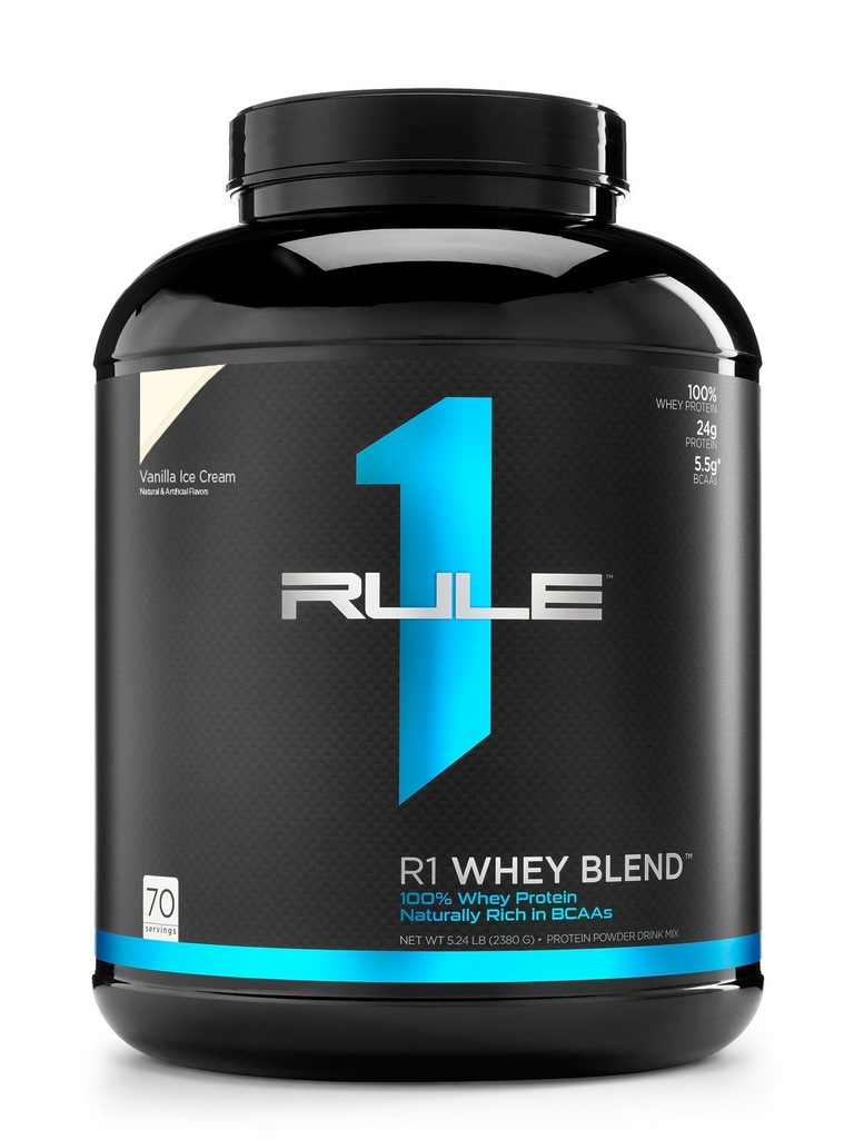 R1 Whey בלנדר, 68 משרתים, Vanilla Ice Cream