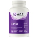 AOR, Semet, Selenomethionine טופס טבעי של סלניום, תומך צמיחה רגילה של תאים ופיתוח, מקדם חסינות, מינרלים, קפסולות 90 (90 משרתים)