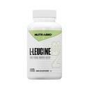 NutraBio L-Leucine תוסף - Optimal Amino Acid עבור צמיחה שריר ושיקום - באופן טבעי פורה טופס חינם Leucine Am Acids תוסף - טבעוני, Non-GMO, Gluten Free - 400 מ"ג, 180 קפסולות