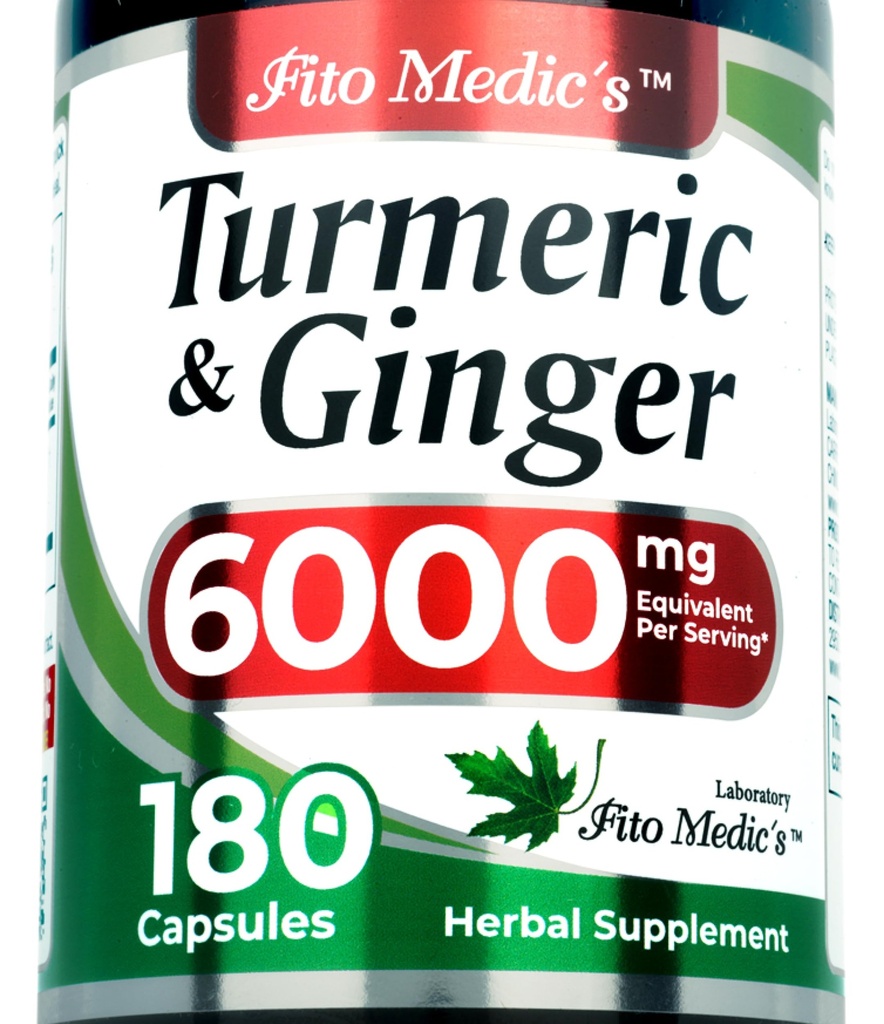FITO MEDIC'S Lab | Turmeric and Joker | 6000 מ"ג | 180 Caps | Ultra High Absorption, s.