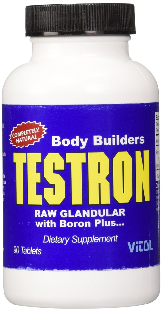 Vitol Body Builders Testron Tablet, 90-Count Bottles